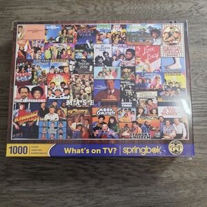 What's On TV? - 1000 Piece Jigsaw Puzzle